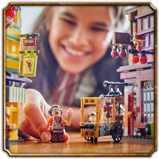 Curious Minds Toys & Games > Toys > Construction Toys > Interlocking Blocks > LEGO > LEGO Harry Potter Lego Harry Potter 76452 Quality Quidditch Supplies & Ice Cream Parlour