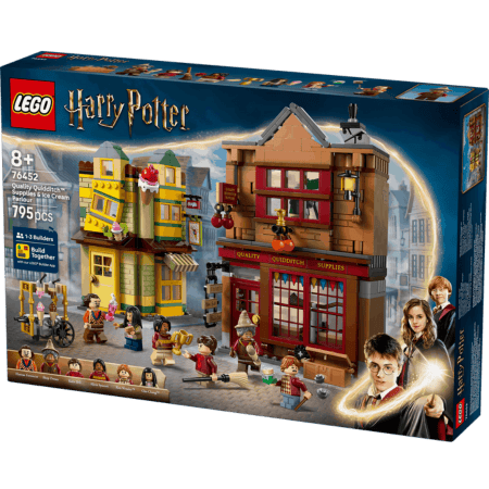 Curious Minds Toys & Games > Toys > Construction Toys > Interlocking Blocks > LEGO > LEGO Harry Potter Lego Harry Potter 76452 Quality Quidditch Supplies & Ice Cream Parlour