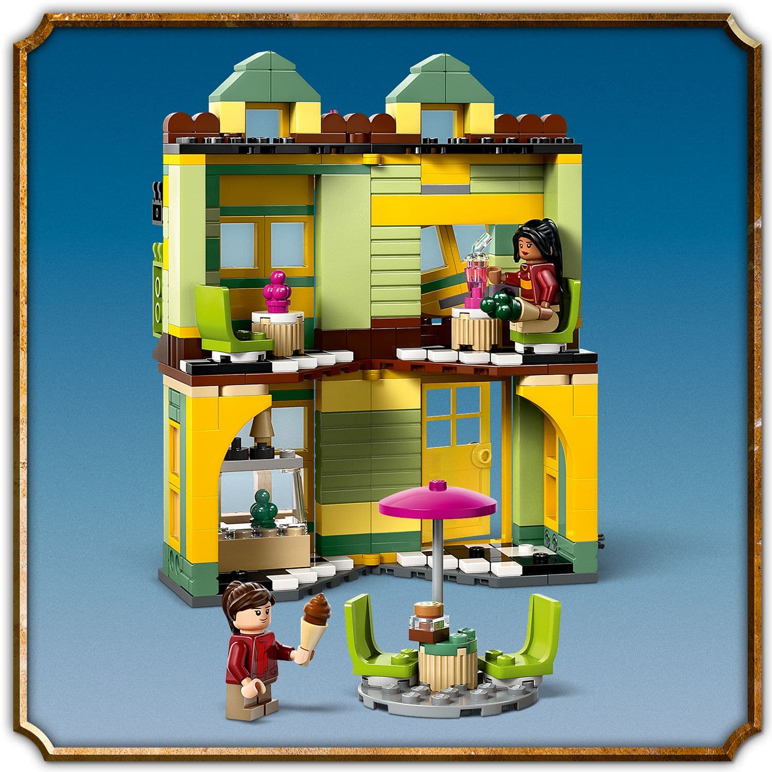Curious Minds Toys & Games > Toys > Construction Toys > Interlocking Blocks > LEGO > LEGO Harry Potter Lego Harry Potter 76452 Quality Quidditch Supplies & Ice Cream Parlour