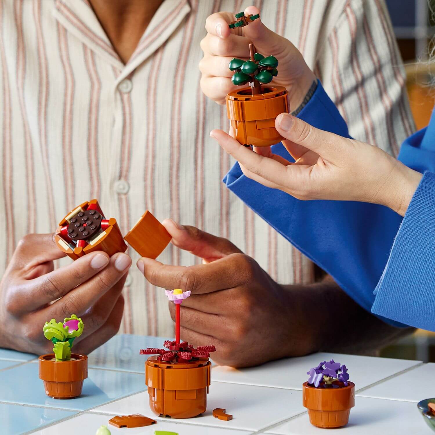 Curious Minds Toys & Games > Toys > Construction Toys > Interlocking Blocks > LEGO > LEGO Icons Lego Botanicals 10329 Tiny Plants Building Set for Adults Ages 18 & Up