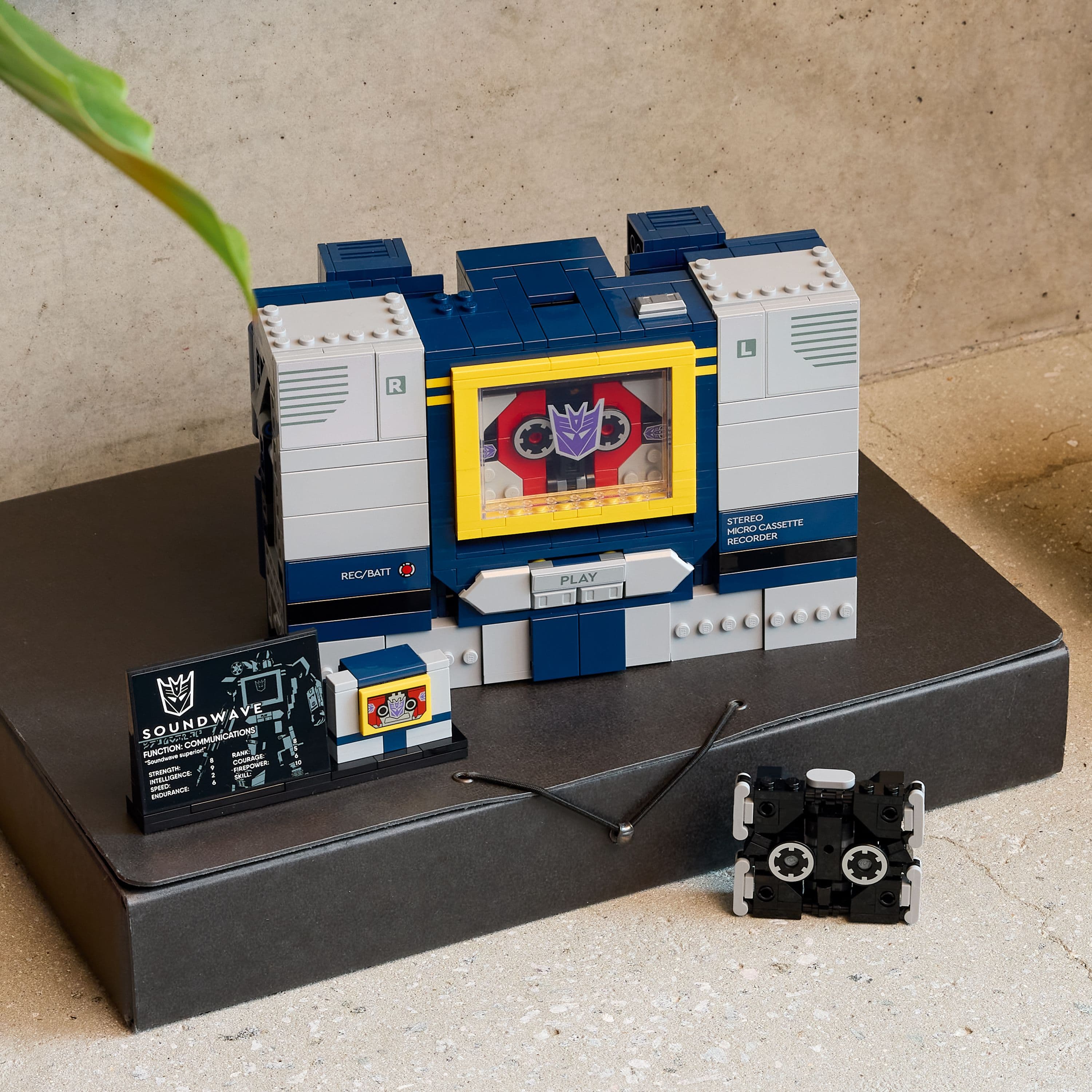 Curious Minds Toys & Games > Toys > Construction Toys > Interlocking Blocks > LEGO > LEGO Icons Lego Icons 10358 Transformers: Soundwave for Collectors Aged 18 and Up