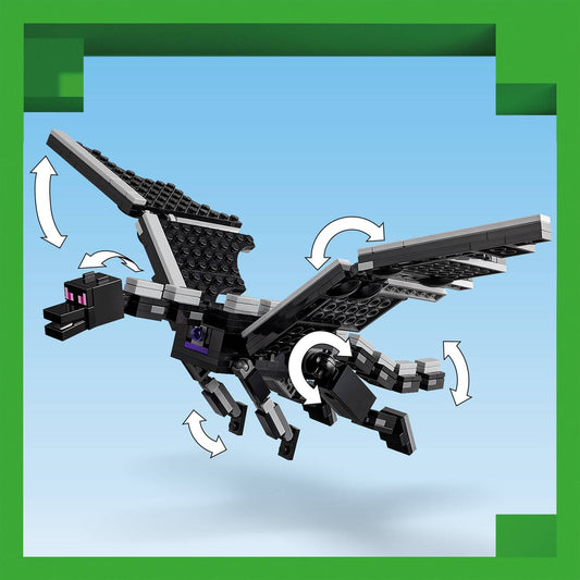 Curious Minds Toys & Games > Toys > Construction Toys > Interlocking Blocks > LEGO > LEGO Minecraft Lego Minecraft 21264 The Ender Dragon and End Ship for Ages 8 and Up