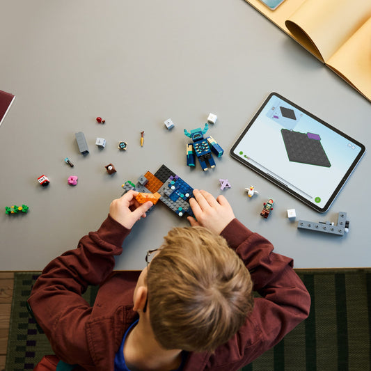 Curious Minds Toys & Games > Toys > Construction Toys > Interlocking Blocks > LEGO > LEGO Minecraft Lego Minecraft 21274 The Warden Encounter Playset for Ages 7 and Up