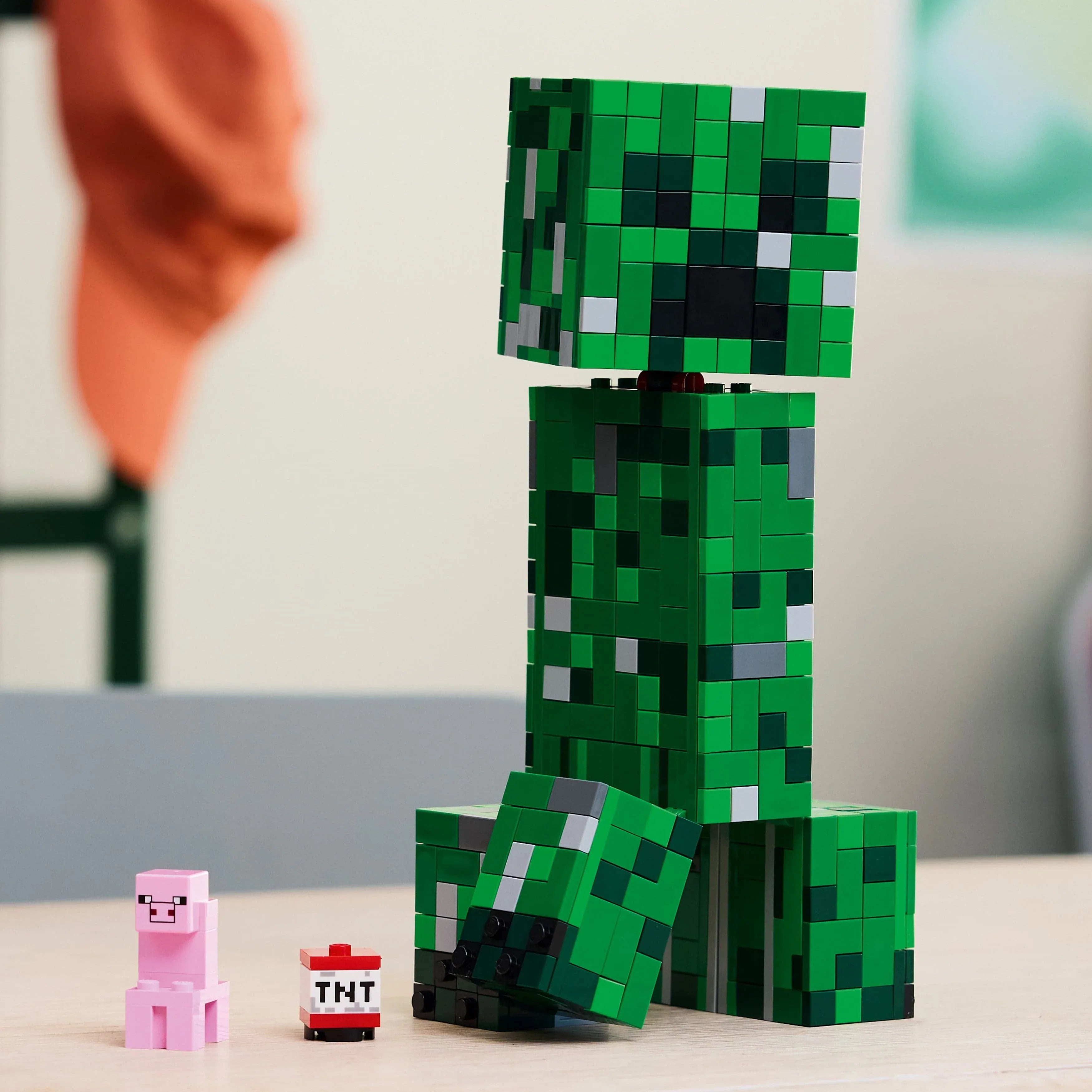 Curious Minds Toys & Games > Toys > Construction Toys > Interlocking Blocks > LEGO > LEGO Minecraft Lego Minecraft 21276 The Creeper Buildable Playset for Ages 10 and Up