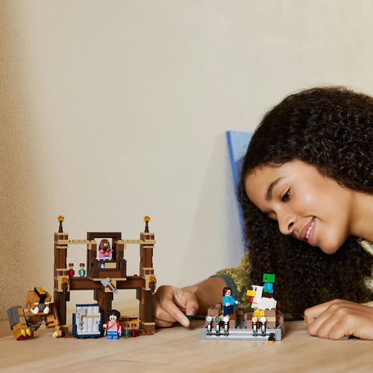 Curious Minds Toys & Games > Toys > Construction Toys > Interlocking Blocks > LEGO > LEGO Minecraft Lego Minecraft Movie 21272 Woodland Mansion Fighting Ring for Ages 10+