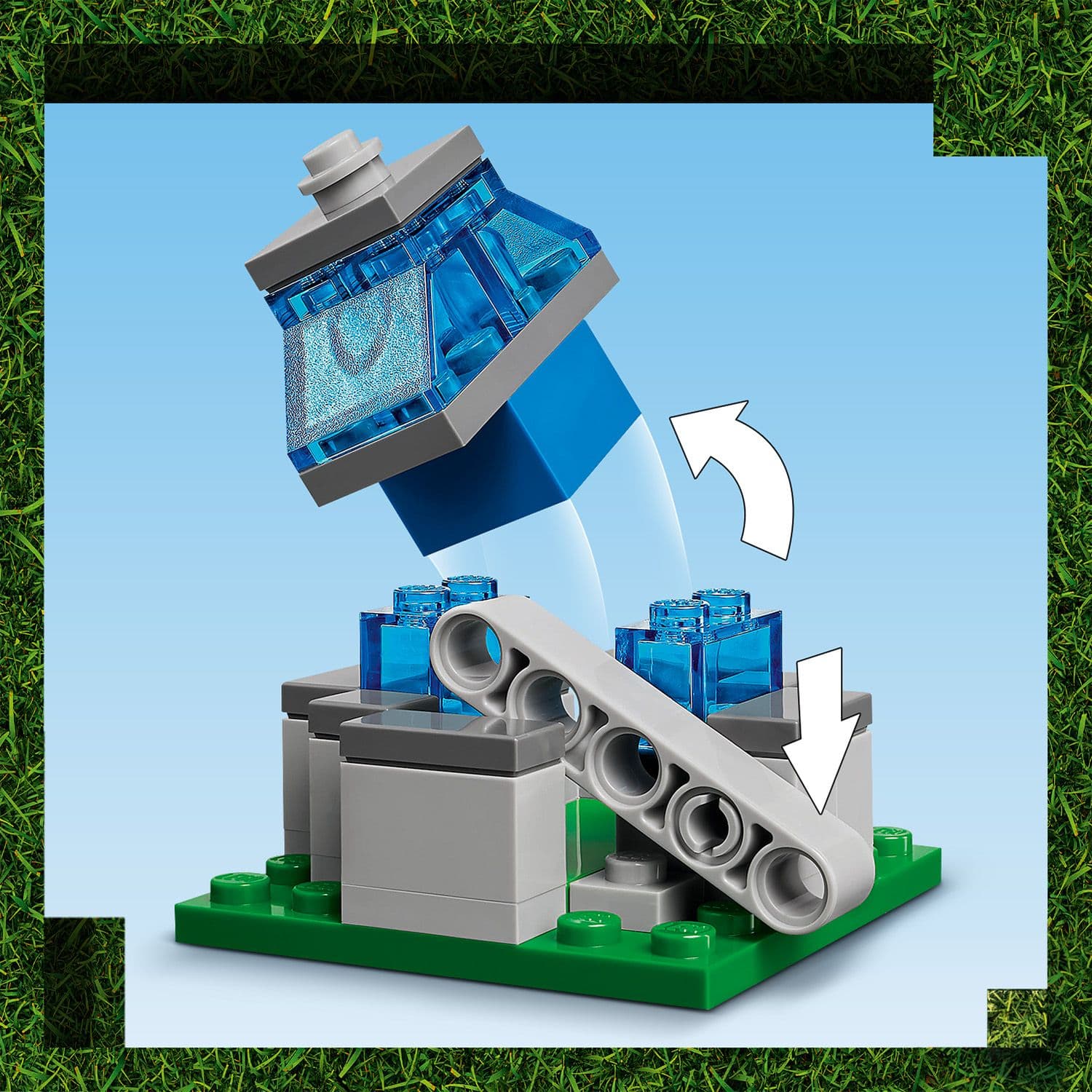 Curious Minds Toys & Games > Toys > Construction Toys > Interlocking Blocks > LEGO > LEGO Minecraft Lego Minecraft Movie 21273 The Ghast Balloon Village Attack Ages 10+