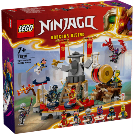 Curious Minds Toys & Games > Toys > Construction Toys > Interlocking Blocks > LEGO > LEGO Ninjago Lego Ninjago 71818 Tournament Battle Arena Playset for Ages 7 and Up