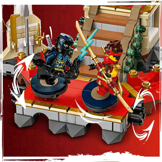 Curious Minds Toys & Games > Toys > Construction Toys > Interlocking Blocks > LEGO > LEGO Ninjago Lego Ninjago 71818 Tournament Battle Arena Playset for Ages 7 and Up