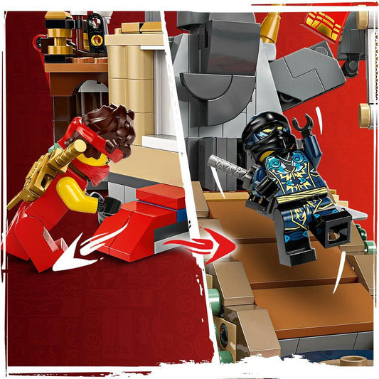 Curious Minds Toys & Games > Toys > Construction Toys > Interlocking Blocks > LEGO > LEGO Ninjago Lego Ninjago 71818 Tournament Battle Arena Playset for Ages 7 and Up