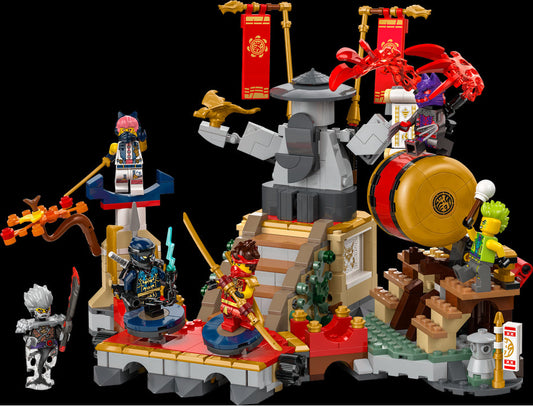 Curious Minds Toys & Games > Toys > Construction Toys > Interlocking Blocks > LEGO > LEGO Ninjago Lego Ninjago 71818 Tournament Battle Arena Playset for Ages 7 and Up