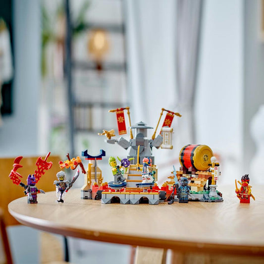 Curious Minds Toys & Games > Toys > Construction Toys > Interlocking Blocks > LEGO > LEGO Ninjago Lego Ninjago 71818 Tournament Battle Arena Playset for Ages 7 and Up