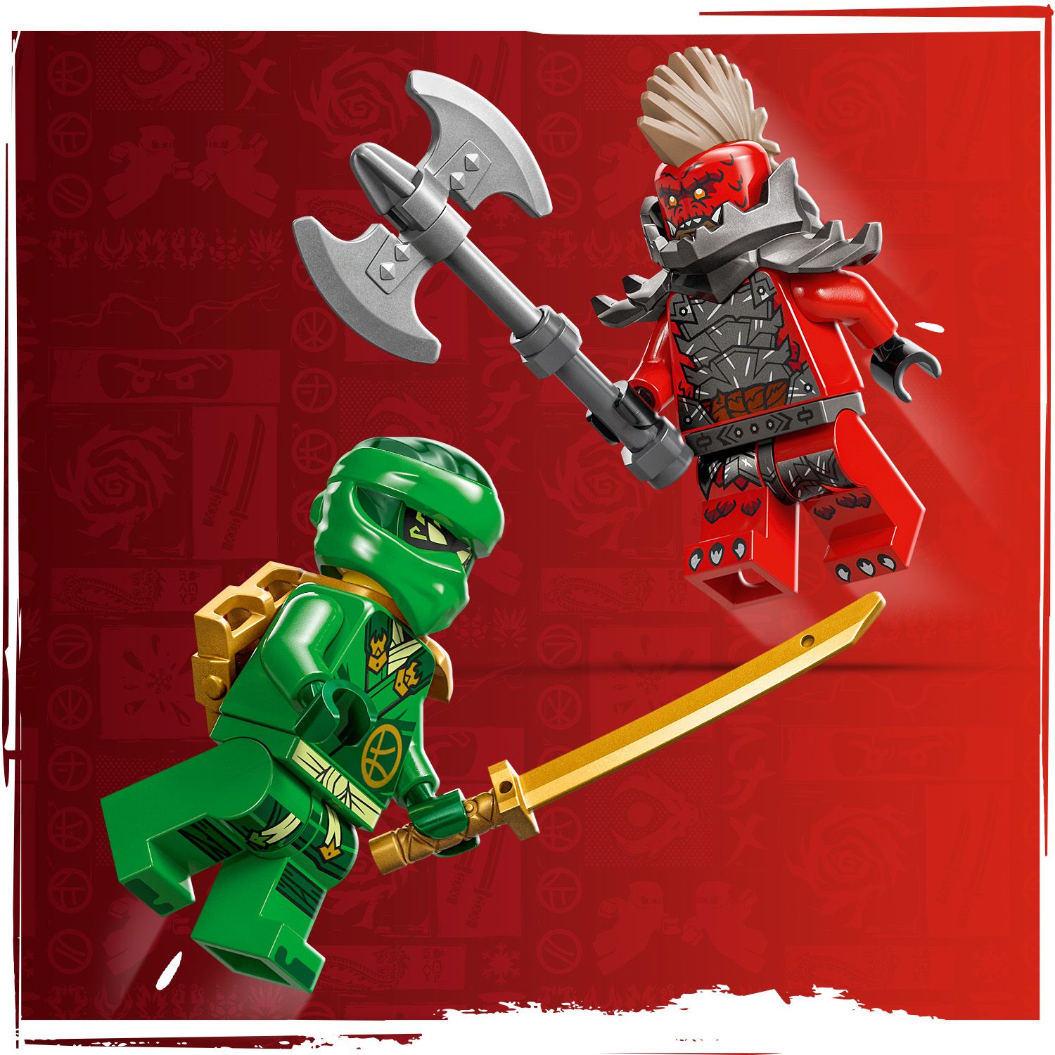 Curious Minds Toys & Games > Toys > Construction Toys > Interlocking Blocks > LEGO > LEGO Ninjago Lego Ninjago 71829 Lloyd's Green Forest Dragon Playset for Ages 6 & Up