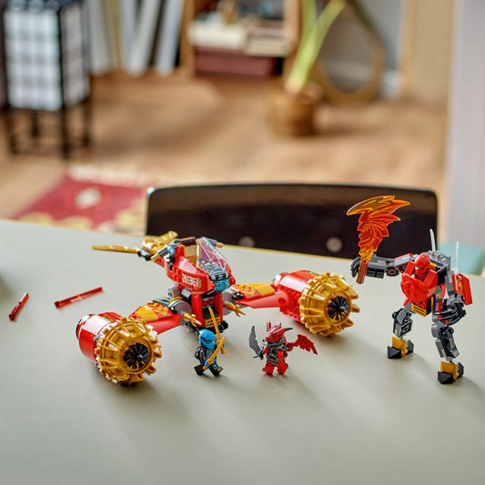 Curious Minds Toys & Games > Toys > Construction Toys > Interlocking Blocks > LEGO > LEGO Ninjago Lego Ninjago 71830 Kai's Mech Storm Rider Playset for Ages 7 and Up