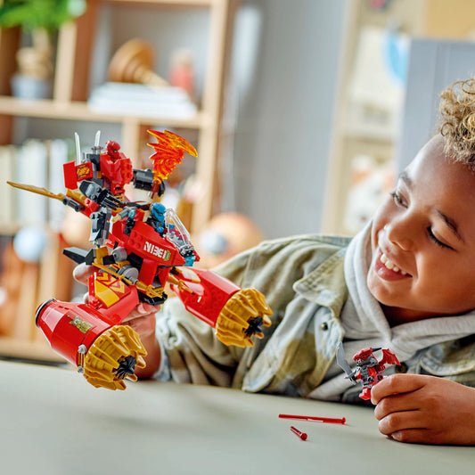 Curious Minds Toys & Games > Toys > Construction Toys > Interlocking Blocks > LEGO > LEGO Ninjago Lego Ninjago 71830 Kai's Mech Storm Rider Playset for Ages 7 and Up