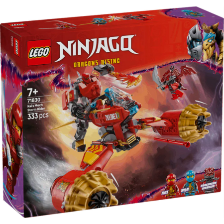 Curious Minds Toys & Games > Toys > Construction Toys > Interlocking Blocks > LEGO > LEGO Ninjago Lego Ninjago 71830 Kai's Mech Storm Rider Playset for Ages 7 and Up