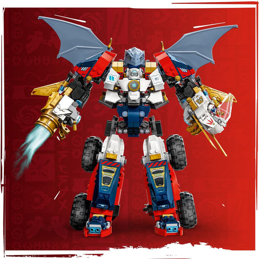 Curious Minds Toys & Games > Toys > Construction Toys > Interlocking Blocks > LEGO > LEGO Ninjago Lego Ninjago 71834 Zane's Ultra Combiner Mech Playset for Ages 9 & Up