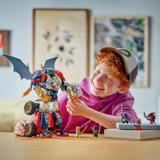 Curious Minds Toys & Games > Toys > Construction Toys > Interlocking Blocks > LEGO > LEGO Ninjago Lego Ninjago 71834 Zane's Ultra Combiner Mech Playset for Ages 9 & Up