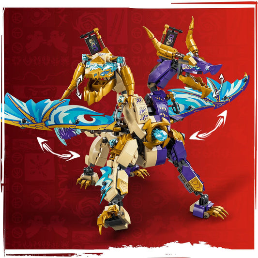 Curious Minds Toys & Games > Toys > Construction Toys > Interlocking Blocks > LEGO > LEGO Ninjago Lego Ninjago 71836 Arc Dragon of Focus Toy Playset for Ages 9 and Up