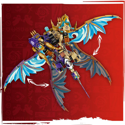 Curious Minds Toys & Games > Toys > Construction Toys > Interlocking Blocks > LEGO > LEGO Ninjago Lego Ninjago 71836 Arc Dragon of Focus Toy Playset for Ages 9 and Up