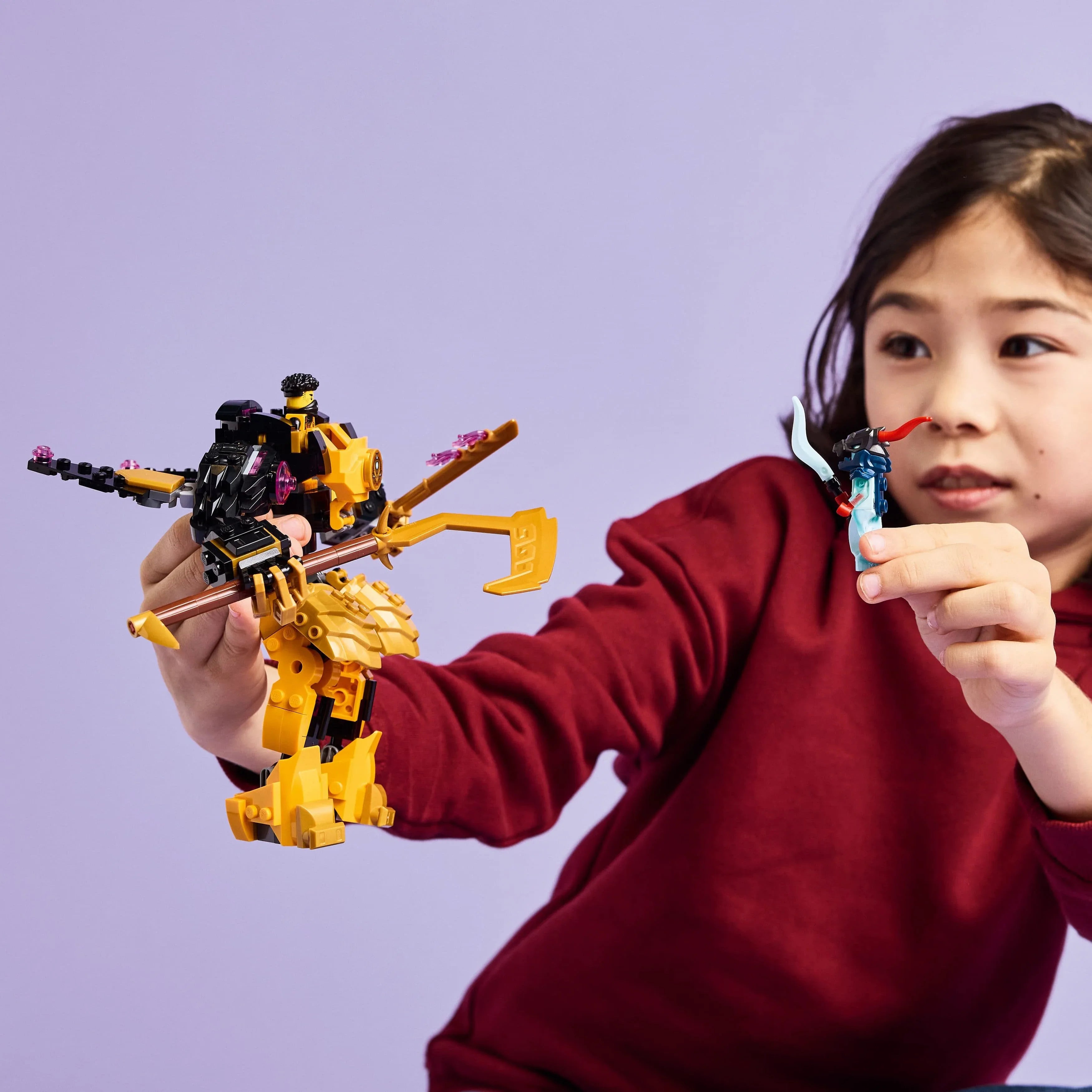 Curious Minds Toys & Games > Toys > Construction Toys > Interlocking Blocks > LEGO > LEGO Ninjago Lego Ninjago 71839 Arin's Spinjitzu Battle Mech Playset for Age 7 & Up