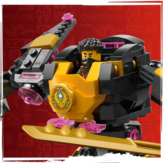 Curious Minds Toys & Games > Toys > Construction Toys > Interlocking Blocks > LEGO > LEGO Ninjago Lego Ninjago 71839 Arin's Spinjitzu Battle Mech Playset for Age 7 & Up