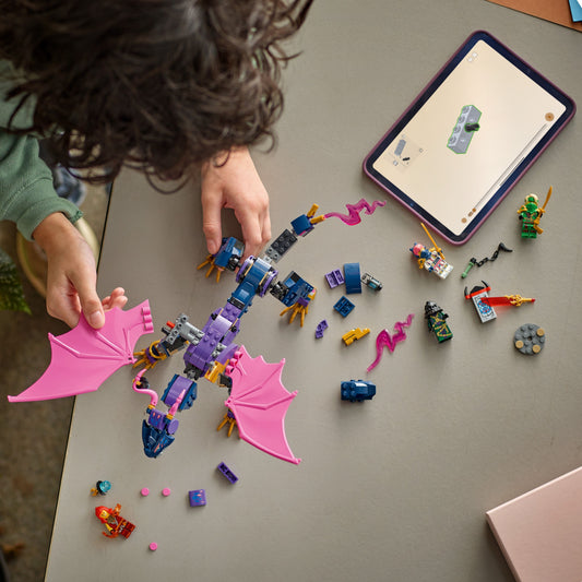 Curious Minds Toys & Games > Toys > Construction Toys > Interlocking Blocks > LEGO > LEGO Ninjago Lego Ninjago 71842 Rontu the Master Dragon Playset for Ages 7 and Up