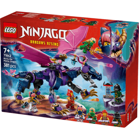 Curious Minds Toys & Games > Toys > Construction Toys > Interlocking Blocks > LEGO > LEGO Ninjago Lego Ninjago 71842 Rontu the Master Dragon Playset for Ages 7 and Up