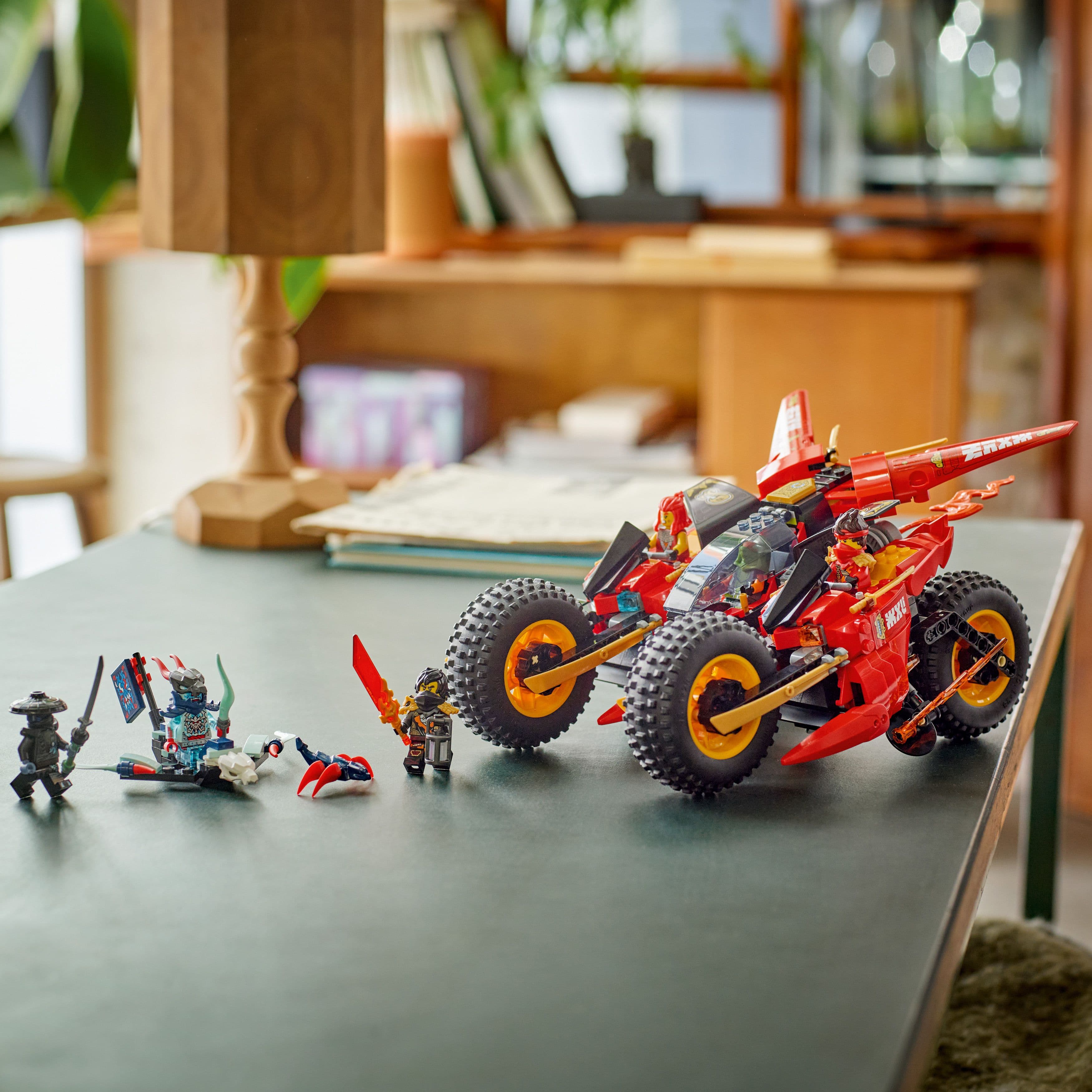 Curious Minds Toys & Games > Toys > Construction Toys > Interlocking Blocks > LEGO > LEGO Ninjago Lego Ninjago 71844 Ninja Combat Vehicle Toy Playset for Ages 8 and Up