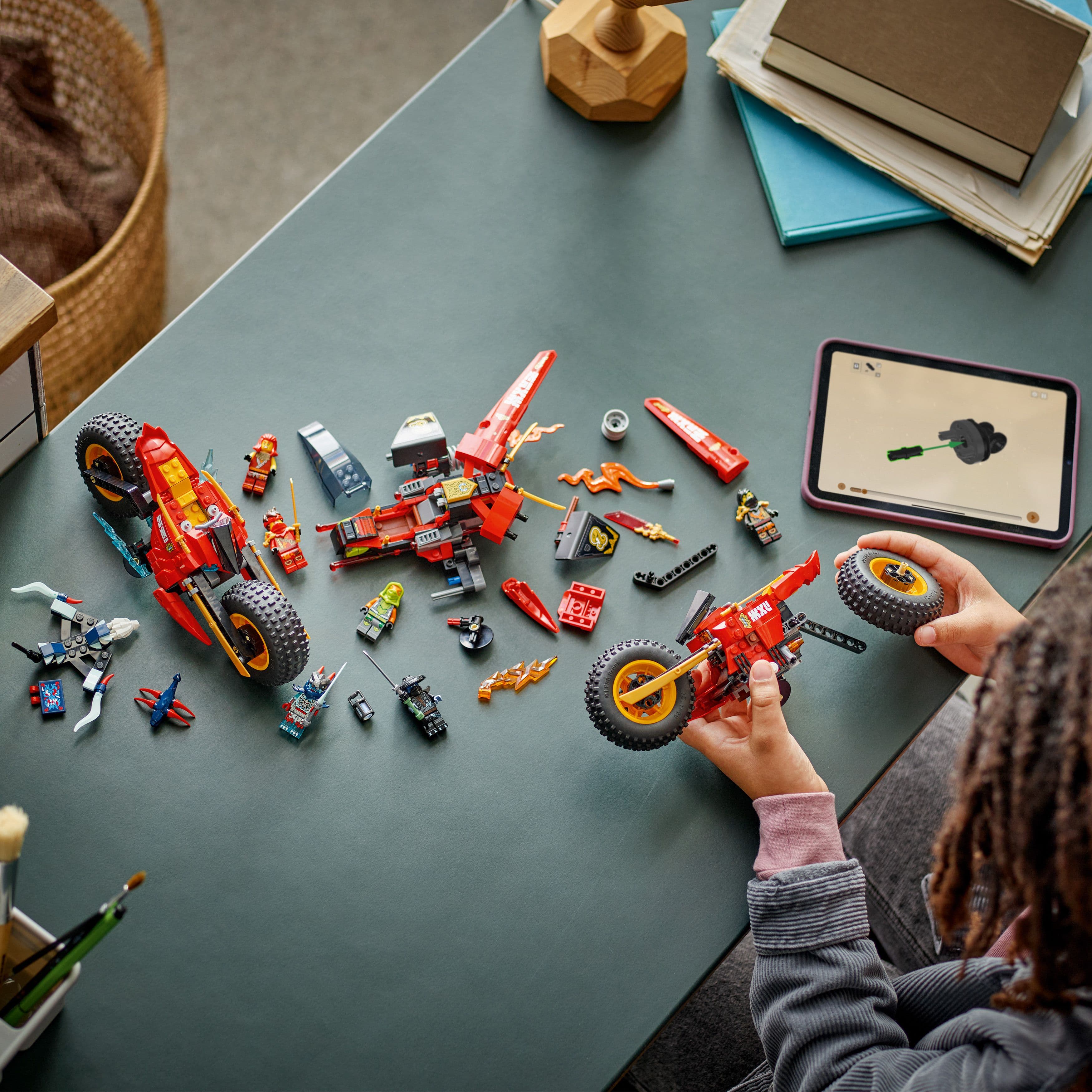 Curious Minds Toys & Games > Toys > Construction Toys > Interlocking Blocks > LEGO > LEGO Ninjago Lego Ninjago 71844 Ninja Combat Vehicle Toy Playset for Ages 8 and Up