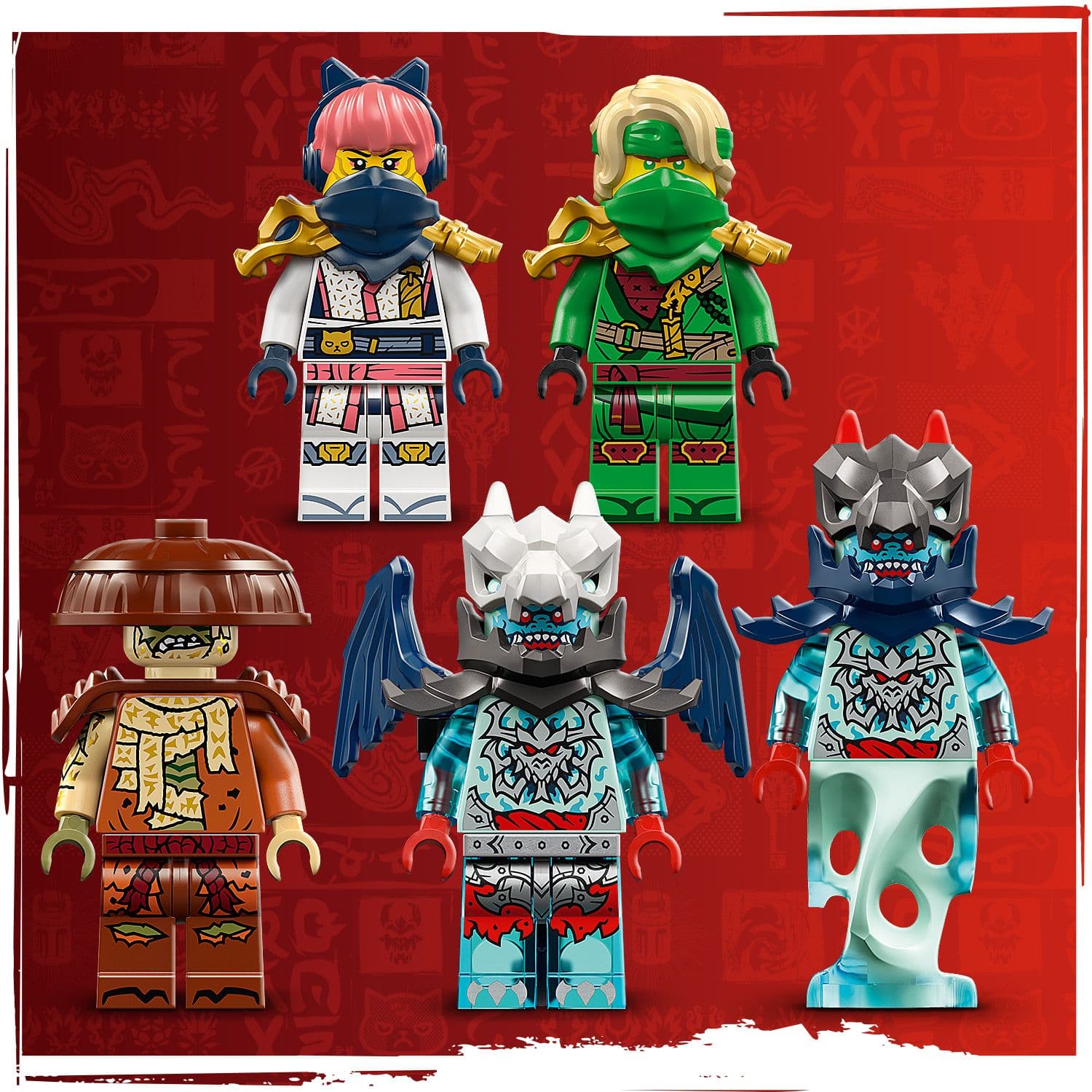 Curious Minds Toys & Games > Toys > Construction Toys > Interlocking Blocks > LEGO > LEGO Ninjago Lego Ninjago 71845 Lloyd’s Jet Mech Buildable Playset for Age 9 and Up