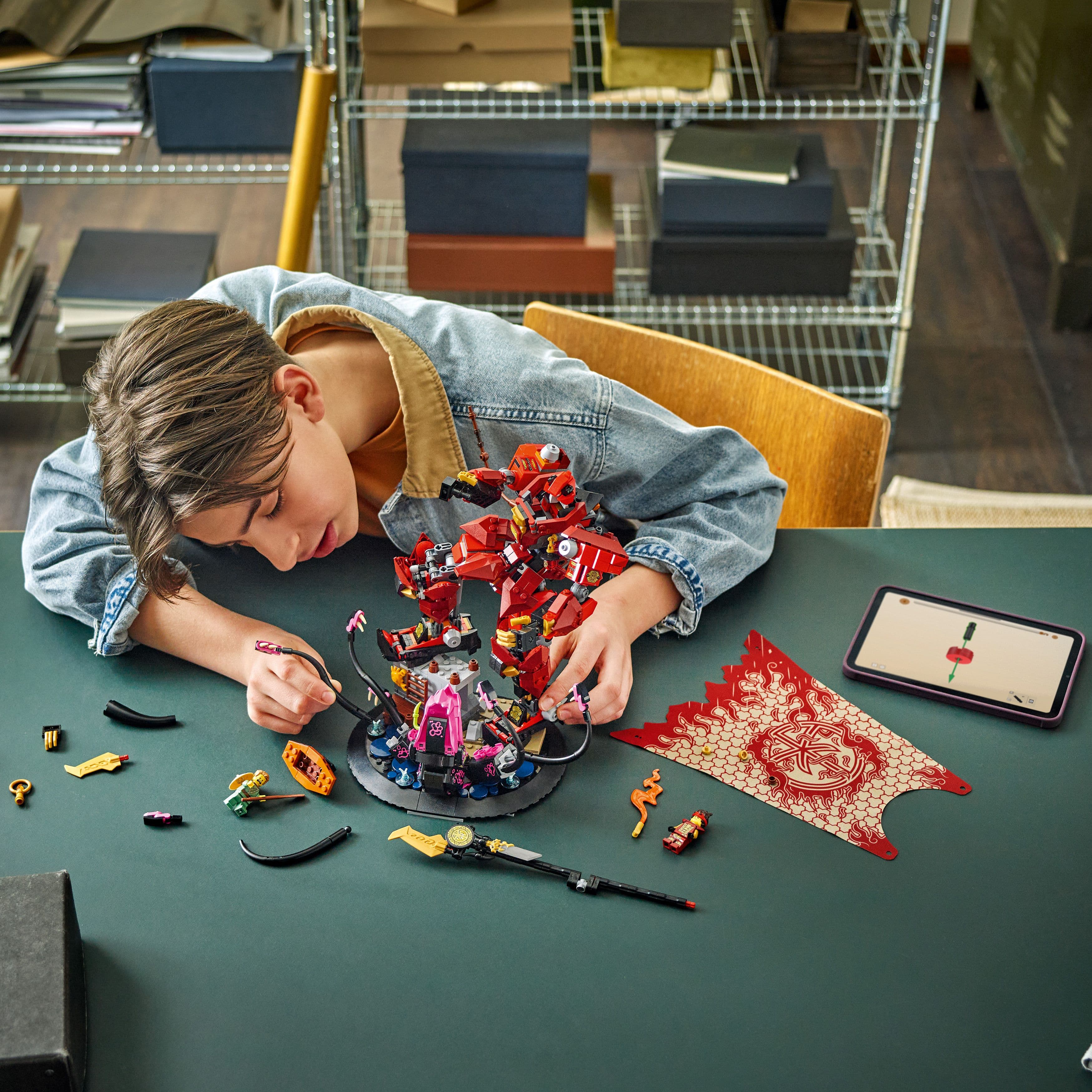 Curious Minds Toys & Games > Toys > Construction Toys > Interlocking Blocks > LEGO > LEGO Ninjago Lego Ninjago Legends 71846 The Fire Knight Mech for Teens Ages 14 & Up