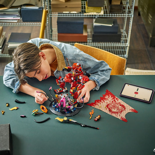 Curious Minds Toys & Games > Toys > Construction Toys > Interlocking Blocks > LEGO > LEGO Ninjago Lego Ninjago Legends 71846 The Fire Knight Mech for Teens Ages 14 & Up
