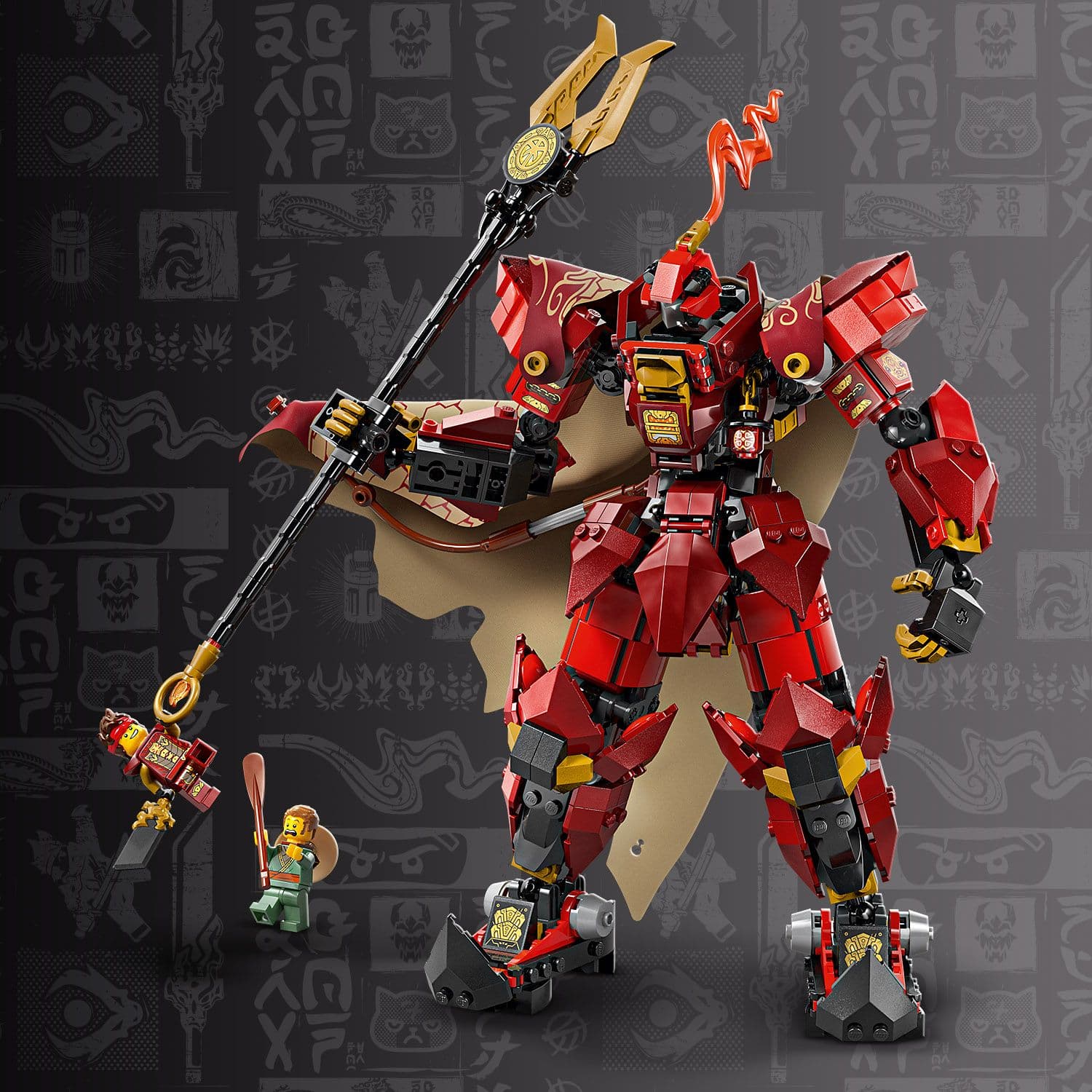 Curious Minds Toys & Games > Toys > Construction Toys > Interlocking Blocks > LEGO > LEGO Ninjago Lego Ninjago Legends 71846 The Fire Knight Mech for Teens Ages 14 & Up