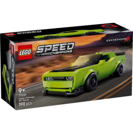 Curious Minds Toys & Games > Toys > Construction Toys > Interlocking Blocks > LEGO > LEGO Speed Champions Lego Speed Champions 77237 Dodge Challenger SRT Hellcat Car for Age 9+