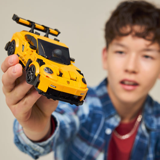 Curious Minds Toys & Games > Toys > Construction Toys > Interlocking Blocks > LEGO > LEGO Speed Champions Lego Speed Champions 77239 Porsche 911 GT3 RS Super Car for Age 9 & Up