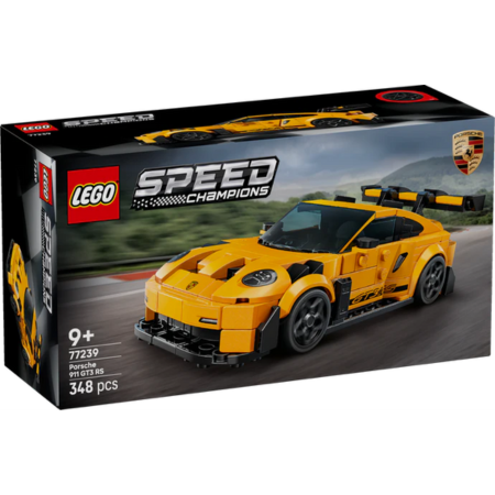 Curious Minds Toys & Games > Toys > Construction Toys > Interlocking Blocks > LEGO > LEGO Speed Champions Lego Speed Champions 77239 Porsche 911 GT3 RS Super Car for Age 9 & Up