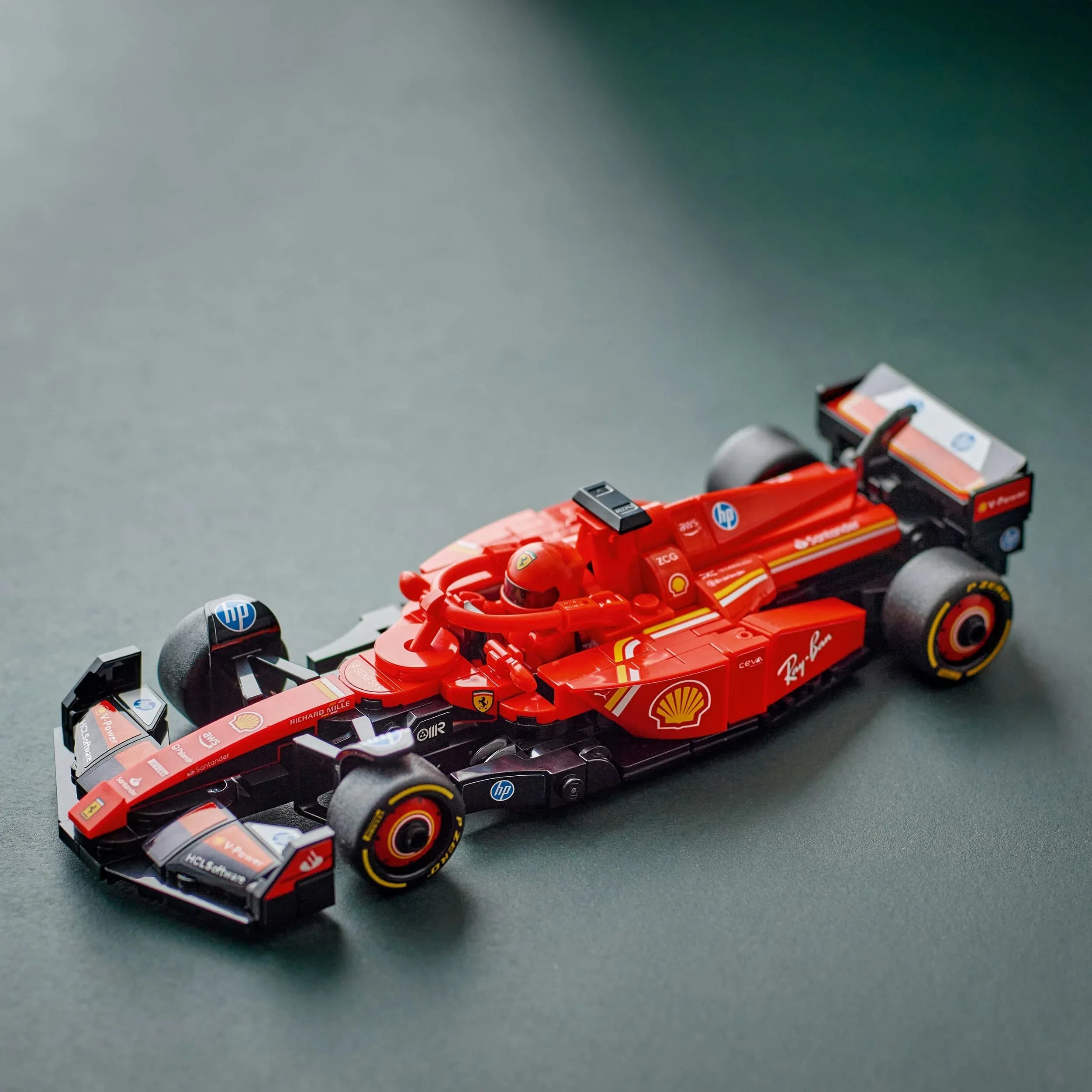 Curious Minds Toys & Games > Toys > Construction Toys > Interlocking Blocks > LEGO > LEGO Speed Champions Lego Speed Champions 77242 Ferrari SF-24 F1 Race Car for Ages 10 & Up