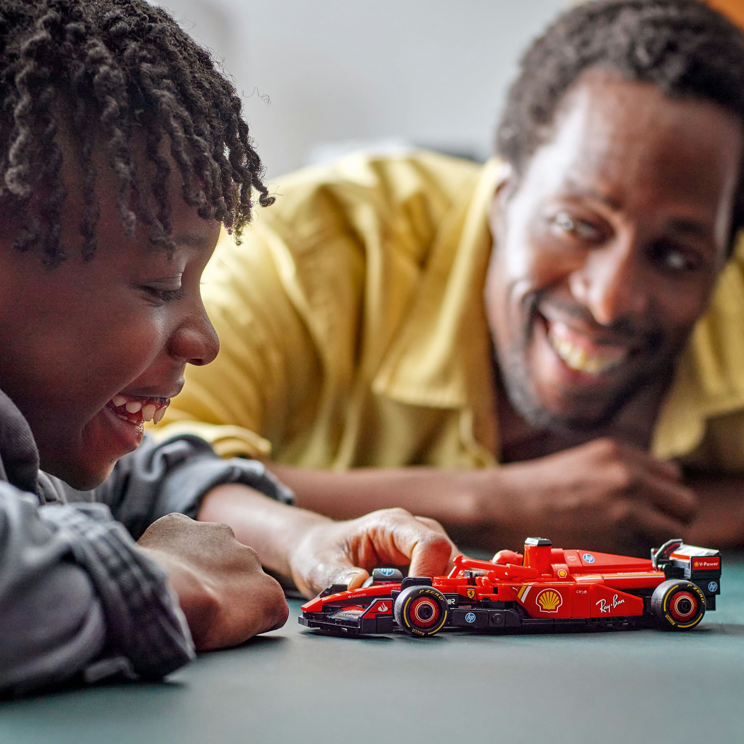 Curious Minds Toys & Games > Toys > Construction Toys > Interlocking Blocks > LEGO > LEGO Speed Champions Lego Speed Champions 77242 Ferrari SF-24 F1 Race Car for Ages 10 & Up