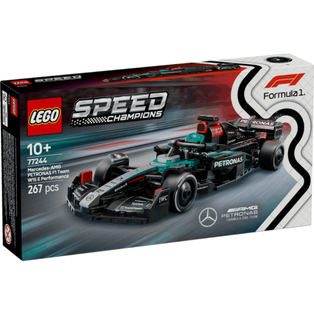 Curious Minds Toys & Games > Toys > Construction Toys > Interlocking Blocks > LEGO > LEGO Speed Champions Lego Speed Champions 77244 Mercedes-AMG F1® W15 Race Car for Ages 10+