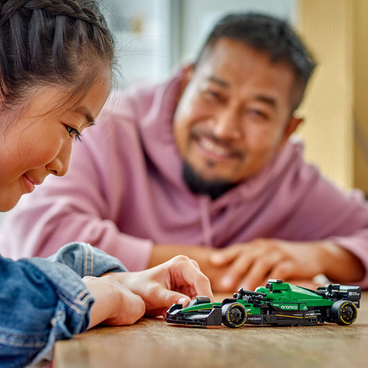 Curious Minds Toys & Games > Toys > Construction Toys > Interlocking Blocks > LEGO > LEGO Speed Champions Lego Speed Champions 77245 Aston Martin Aramco F1 AMR24 for Ages 10+