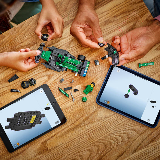 Curious Minds Toys & Games > Toys > Construction Toys > Interlocking Blocks > LEGO > LEGO Speed Champions Lego Speed Champions 77245 Aston Martin Aramco F1 AMR24 for Ages 10+