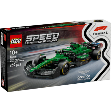 Curious Minds Toys & Games > Toys > Construction Toys > Interlocking Blocks > LEGO > LEGO Speed Champions Lego Speed Champions 77245 Aston Martin Aramco F1 AMR24 for Ages 10+