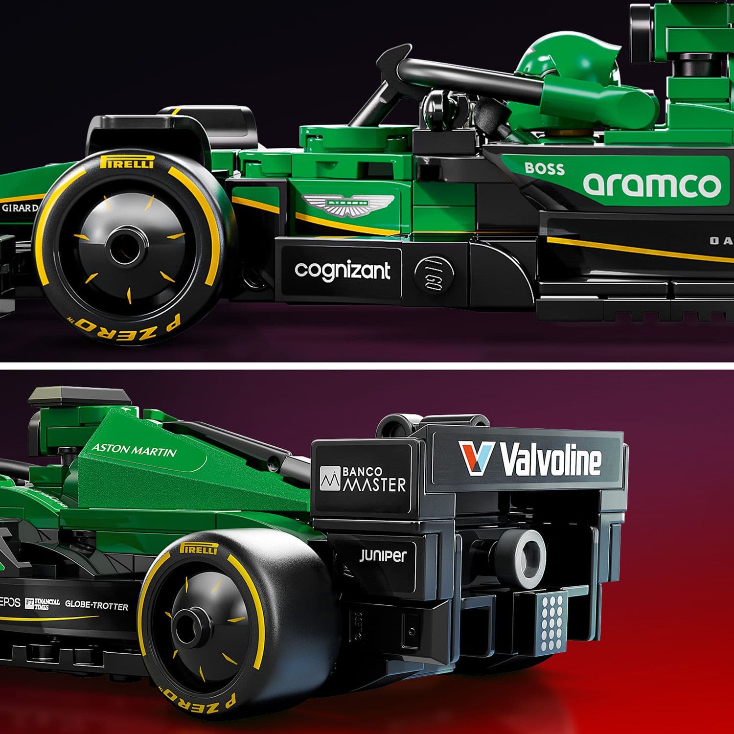 Curious Minds Toys & Games > Toys > Construction Toys > Interlocking Blocks > LEGO > LEGO Speed Champions Lego Speed Champions 77245 Aston Martin Aramco F1 AMR24 for Ages 10+