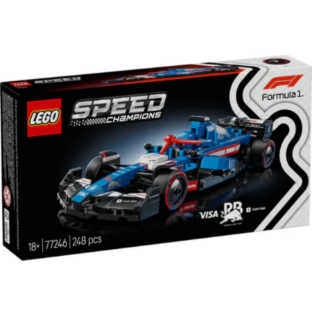 Curious Minds Toys & Games > Toys > Construction Toys > Interlocking Blocks > LEGO > LEGO Speed Champions Lego Speed Champions 77246 Visa Cash App RB VCARB 01 F1 Race Car 18+
