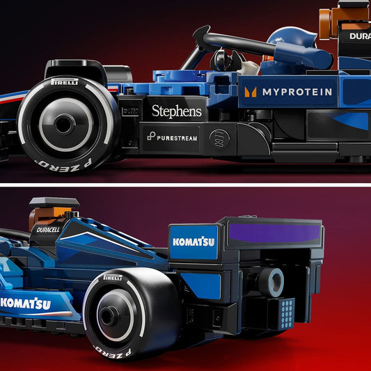 Curious Minds Toys & Games > Toys > Construction Toys > Interlocking Blocks > LEGO > LEGO Speed Champions Lego Speed Champions 77249 Williams Racing FW46 F1 Race Car Ages 10+