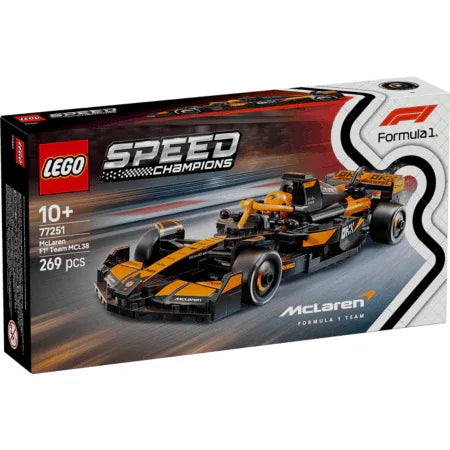 Curious Minds Toys & Games > Toys > Construction Toys > Interlocking Blocks > LEGO > LEGO Speed Champions Lego Speed Champions 77251 McLaren F1 Team MCL38 Race Car for Ages 10+
