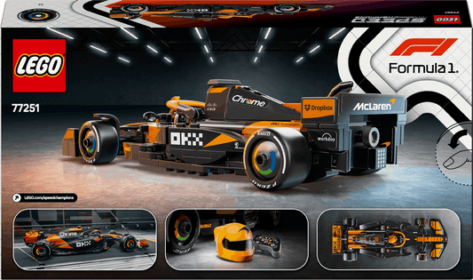 Curious Minds Toys & Games > Toys > Construction Toys > Interlocking Blocks > LEGO > LEGO Speed Champions Lego Speed Champions 77251 McLaren F1 Team MCL38 Race Car for Ages 10+