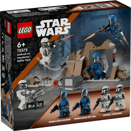 Curious Minds Toys & Games > Toys > Construction Toys > Interlocking Blocks > LEGO > LEGO Star Wars Lego Star Wars 75373 Ambush on Mandalor Battle Pack for Ages 6 and Up