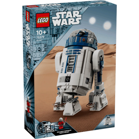 Curious Minds Toys & Games > Toys > Construction Toys > Interlocking Blocks > LEGO > LEGO Star Wars Lego Star Wars 75379 R2-D2 25th Anniversary Playset for Ages 10 and Up