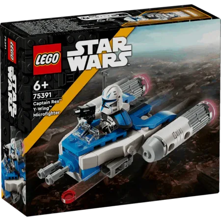 Curious Minds Toys & Games > Toys > Construction Toys > Interlocking Blocks > LEGO > LEGO Star Wars Lego Star Wars 75391 Captain Rex Y-Wing Microfighter for Ages 6 and Up